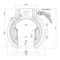Axa ringslot Imenso Large (8713249349459)
