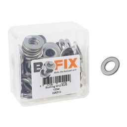 Bofix sluitring m10 rvs p/st (8717289104092)