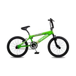 Merkloos Fiets Royal Bugatti 20" BMX freestyle Tornado gl groen zwart 2000013 (8716669000795)