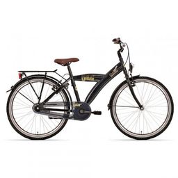 BFK 24" City Urban jongens 3V zwart- 24UJ25, Zwart (8716637051026)