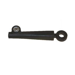 Spatbord stanghouder l Sks pvc 8012-l zw (8713568619417)