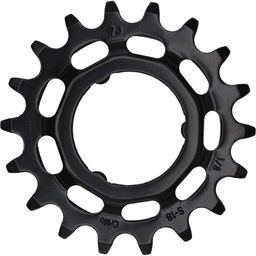 Kettingwiel fiets Kmc 16t doorgezet 1/8" sh zw (8719325812039)