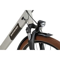 BATAVUS Altura E-Go N7 Lageinstap Lichtgrijs Mat 56cm 2024 (8713568496261)