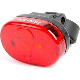 Achterlicht Ikzi met 3 led kaart gekeurd Refl+Batt aan/uit m/batt zadelpenbev. (8717729481271)