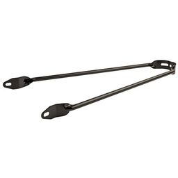 Merkloos Spatd stang 28 pad tour mat zwart (8716637017039)