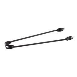 Merkloos Spatd stang 28 pad tour mat zwart (8716637017039)