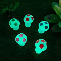 Glow in the dark - Mushrooms - Multi - 8 stuks (8720872024479)