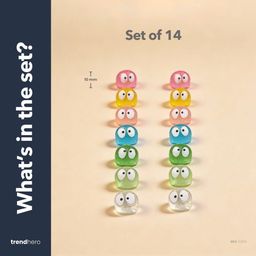 Glow in the dark - Mini's - Multi - 14 stuks (8720872024462)