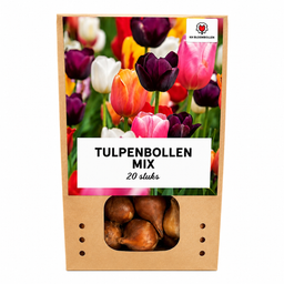 Kh bloembollen Tulpenbollen Mix - 20 Stuks - Winterhard - Maat 11/12 (08720256864578)