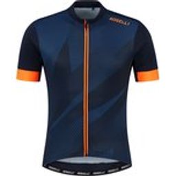 Rogelli Wielershirt KM Dusk Blauw/Oranje L (8720567018271)
