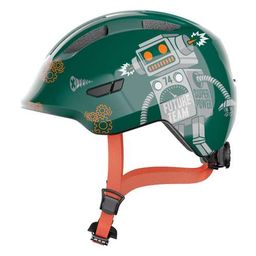 Abus helm Smiley 3.0 green robo M 50-55cm (4003318672682)