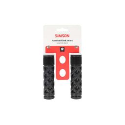 Simson handvatten kinder zwart (8711646936678)