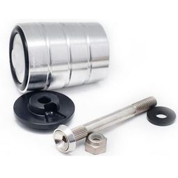 Nov design NOV Susp. Block Racing Shock Metal Silver (NOV118)