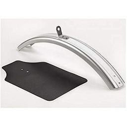 Brompton Mudguard blade + flap only - Front (Silver), 2018 onwards (5053099007349)