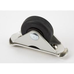 Brompton Mudguard roller + fittings only - L version (Silver/Black) (5053099017164)