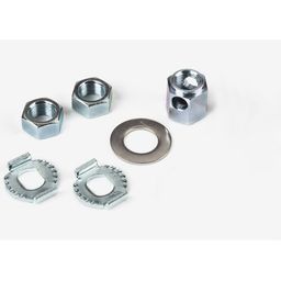 Brompton Replacement rear wheel axle fittings - 3-spd/6-spd (Sturmey) (5053099025084)