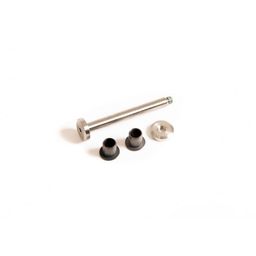 Brompton Main Frame Hinge Spindle + Nut - T Line (5053099042203)