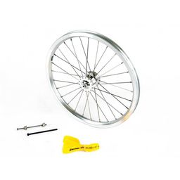 Brompton Front Wheel With Hub Dynamo SILVER (Q101416)