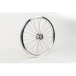 Brompton Front Wheel SUPERLIGHT Silver Radial + Fittings (5053099025015)