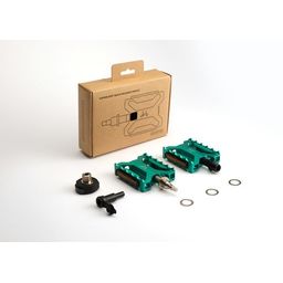 Brompton Superlight Quick Release Pedals, Green (5053099268993)
