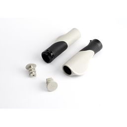 Brompton Ergonomic Grips, Silver (5053099268788)