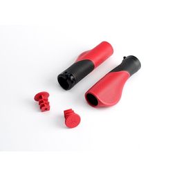Brompton Ergonomic Grips, Red (5053099268801)