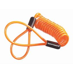 Kryptonite reminder‑kabel voor schijfremslot oranj (0720018340102)
