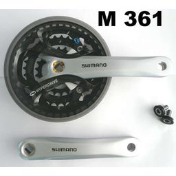 Shimano Crankstel Acera 170mm 22-32-42 7V/8V ziL IFCM361C222CS (-4mm) (4524667244257)