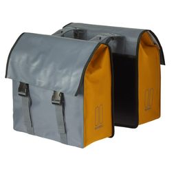 Basil Urban Load dubbele tas 48-53L grijs/goud 17741 (8715019177415)