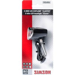 022015 Simson Cluster E-bike koplamp voorvork 6-60V 25 LUX (8711646230158)