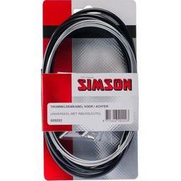 020222 Simson Trommelremkabel (V+A) univ.+ inbussleutel zw. (8711646202223)