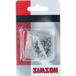 Simson kogeltjes ¬" op kaart (24st) (8711646209123)