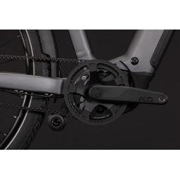 CUBE TOURING HYBRID DELUXE SLX 800 Heren Slabgrey/Chrome 54 54 2027 (4054571529152)