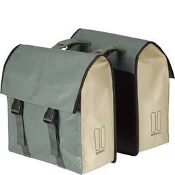 Basil Urban Load dubbele tas 48-53L groen/wit 17740 (8715019177408)