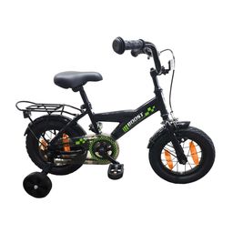 BIKE FUN KIDS BOOST Jongens Zwart 16cm 2026 (8716637053181)