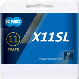 Kmc ketting 11-speed x11sl 118 links ti-n goud (4715575890227)