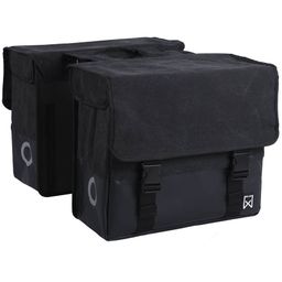 Willex Canvas Dubbele Tas + Zw/Mz Zwart/Matzwart (5425023134351)