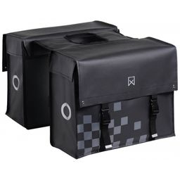 Willex Dubbele Bisonyl Tas 46L Matzwa Matzwart (5425023132999)