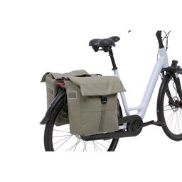 New Looxs fietstas dubbel Leeds taupe 38L (8714827986172)