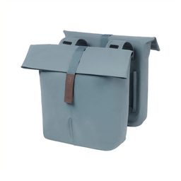 Basil fietstas dubbel City graphite blue 28-32L (8715019183744)
