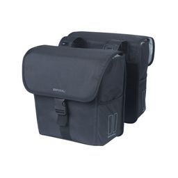 Basil fietstas dubbel Go zwart 32L (8715019184680)