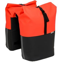 New Looxs fietstas dubbel Nyborg rood/zwart 34L (8714827985021)