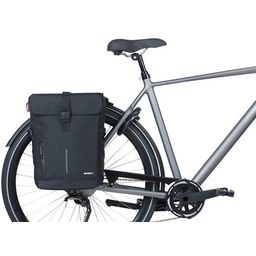 Basil fietstas dubbel Move zwart 30L (8715019184307)
