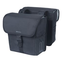 Basil fietstas dubbel Go zwart 32L (8715019184680)