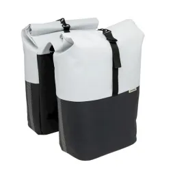 New Looxs Doppelpacktasche Nyborg hellgrau / schwa (8714827985038)