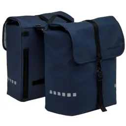 New Looxs fietstas dubbel Odense dark blue MIK 39L (8714827985540)