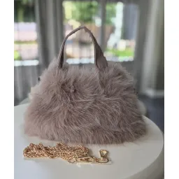 FAUX FUR TASJE