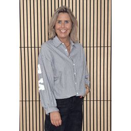 BLOUSE NEW YORK GRIJS