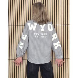 BLOUSE NEW YORK GRIJS