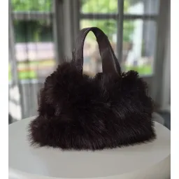 FAUX FUR TASJE
